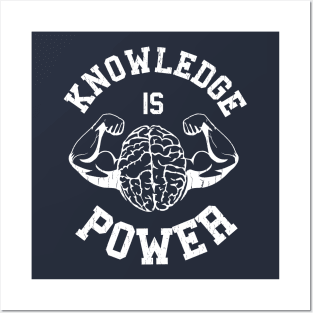 Knowledge is Power Posters and Art